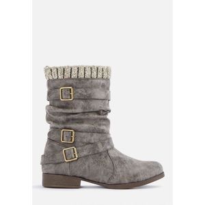 Beautiful Women Mid-Calf Winter Booties
